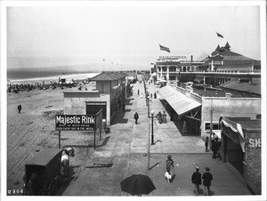 Long Beach Bath House and Pike, ca.1907-1915