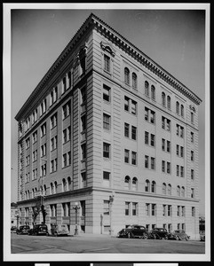 San Pedro Municipal Building, looking north-east, 1928