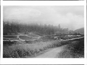 Second Street Park looking southwest, ca.1887