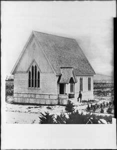 First Presbyterian Church, Pasadena, 1875-1876