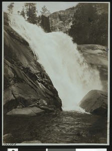 Waterfall on Mable Fork of the Kaweah River (3 miles from Y