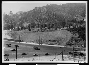 View from across the street of the Hollywood Bowl