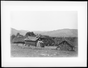 Indian ranch near Pala, ca.1900