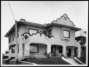 Mission style residence of Senator Buella, Los Angeles, ca.1890-1930