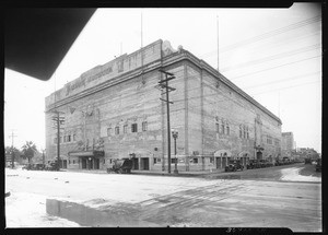 Exterior view of the Olympic Auditorium, January, 1930