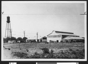 Storage area for the Pacific R & H Chemical Company, El Monte, ca.1930