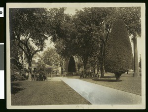 Sacramento park, ca.1900