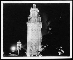 Panama-Pacific International Exposition in San Francisco, showing an exterior tower, 1915