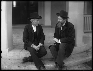 George Wharton James and Luther Burbank, ca.1906-1923