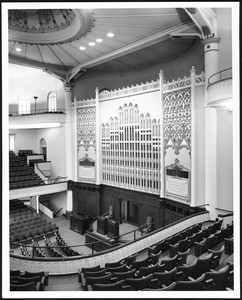 Pulpit and chapel of the Third Church of Christ Scientist, 1972