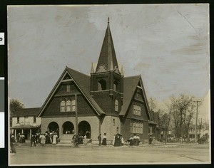 Methodist Episcopal Church in Chico, ca.1900