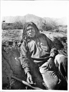 Pima Indian man, Sa-Vaughn, Pima, Arizona, ca.1900