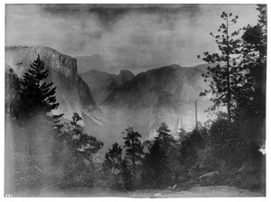 Yosemite Valley from Inspiration Point, Yosemite National Park, ca.1850-1930