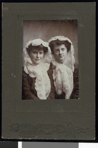 Portrait of two women