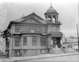 Broadway Christian Church near Temple Street, Los Angeles, ca.1925