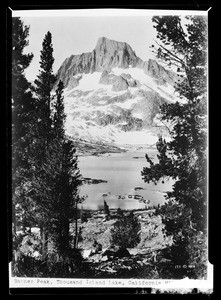 Banner Peak, Thousand Island Lake, High Sierras