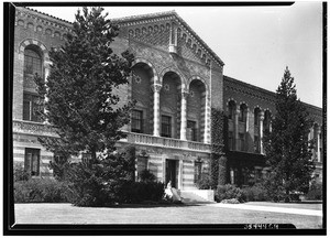 Brick building at the University of California at Los Angeles, October 1932