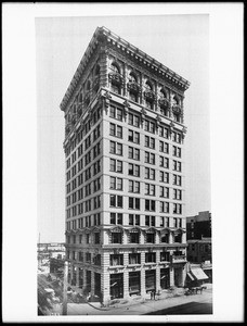 Braley Building on the Hibernian Block, Los Angeles, 1900-1903