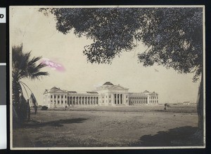 Exterior view of the State Normal School in San Diego, ca.1910