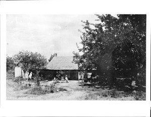 Machado Ranch and Stage Station at Lake Elsinor, California, ca.1898-1900