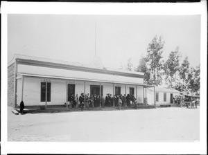 Mexican custom house, Tijuana Mexico/San Diego County, 1888