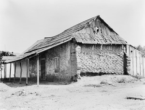 Exterior view of the home of Don Juan Forster at the Mission San Juan Capistrano