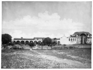 View of Mission San Juan Capistrano, from the southwest, ca.1900