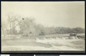 View of the flooded King's River, ca.1910