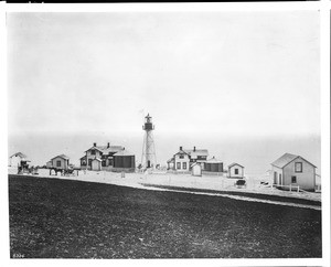 Exterior view of the Point Loma Light Station, ca.1900