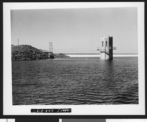 Colorado River, showing construction of the Colorado River Aqueduct, ca.1930