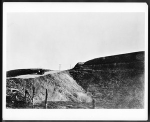 View looking northeast on Temple Street from Hoover Street, Los Angeles, ca.1890