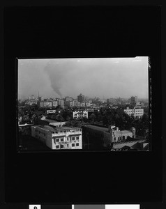 View of Los Angeles from St. Vincent's Hospital, January 1930