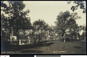 A view of Central Park, St. Cloud, Minnesota