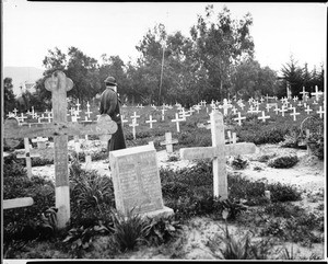 San Juan Capistrano Cemetery, ca.1930