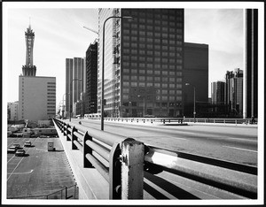 Grand Avenue as viewed from the east side of the street looking south at 3rd Street, 1982