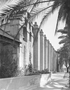 Exterior view of the Mission San Gabriel, February 26, 1931