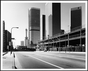 Olive Street looking south from First Street, December, 1984