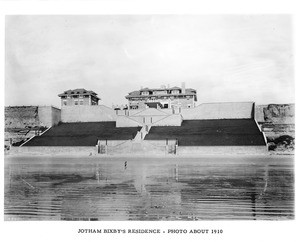 Seaside residence of Jotham Bixby in Long Beach, ca.1910