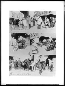 Six scenes in Chinatown, ca.1900