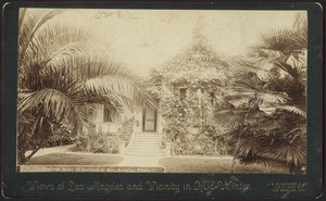 Mrs. Barclay's residence covered with La Margner roses