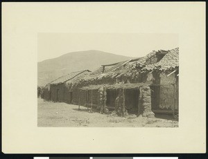 Dilapidated adobe at the Mission San Antonio