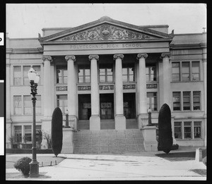 Exterior view of Polytechnic High School