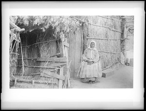 Georgia Pa, a Pachango Mission Indian and mother of Captain Mateo Pa, the chieftain, ca.1892