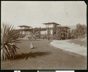 Exterior view of the F.S. Allen bungalow in Altadena