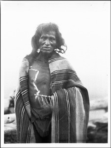 Portrait of Wiki, Chief antelope priest, at the pueblo of Walpi, Arizona, ca.1897-1898