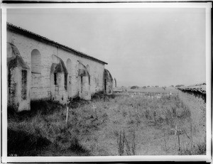 Cemetery at Mission Santa Inez, Solvang, ca.1904