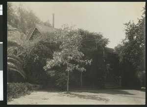 Café Alum Rock Park building in San Jose, ca.1900