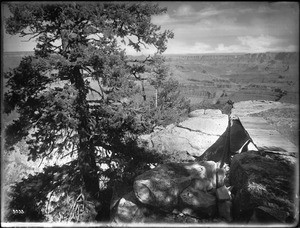 View of the Grand Canyon from Grand View Point, looking west, 1900-1930