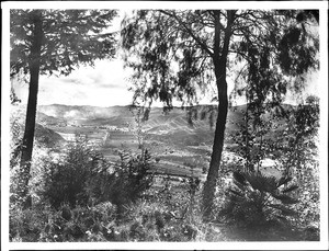 Redlands, viewed from Smiley Heights, ca.1890