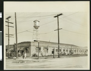 Exterior view of the Los Angeles Knitting Company's Hollydale Building, ca.1925